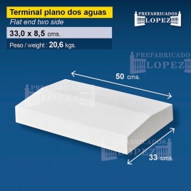 Gabled wall cover terminal 33 (unit)