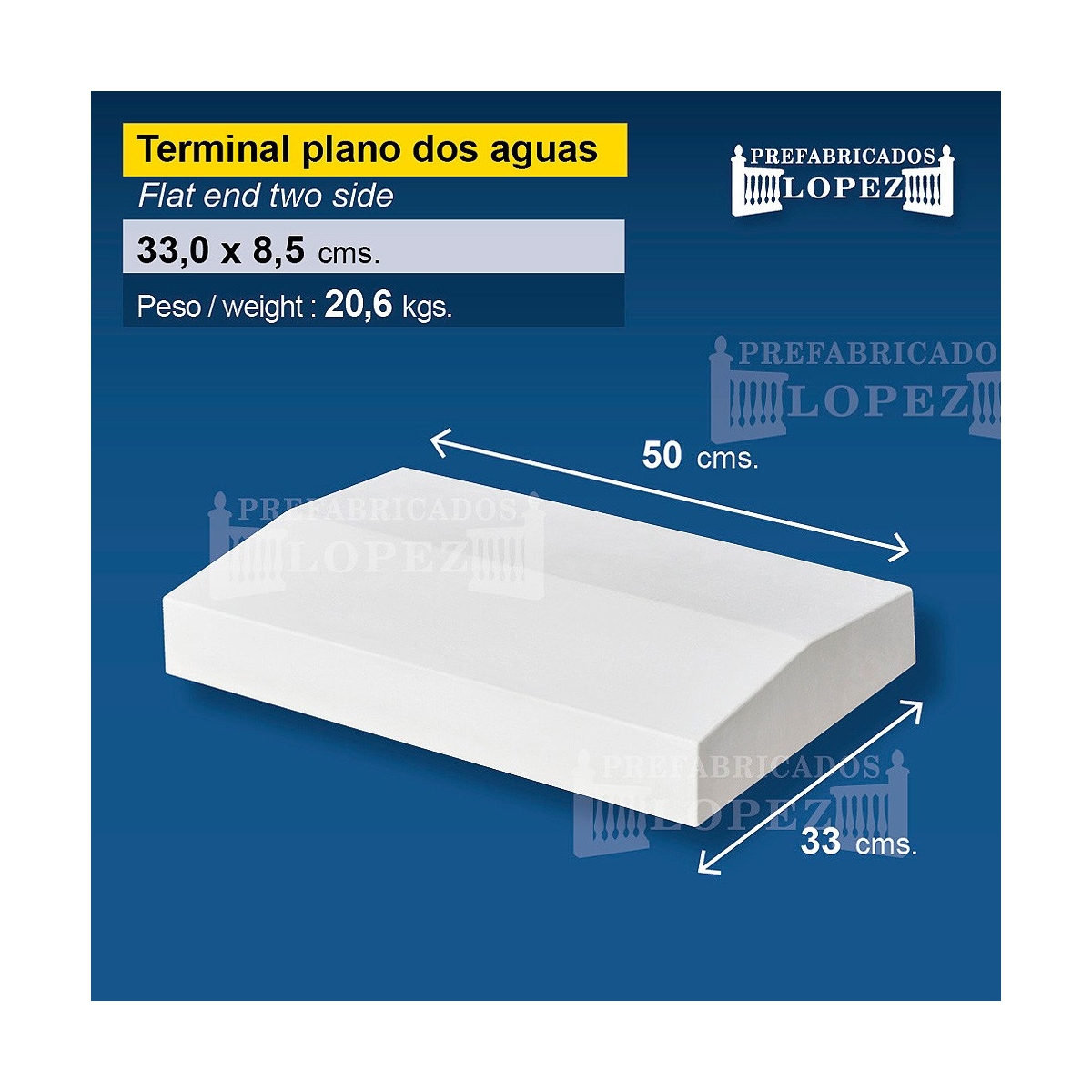 Gabled parede terminal 33 (ud) principal