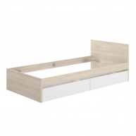 Top Bed 90x190 + 2 Drawers