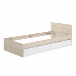 Top Bed 90x190 + 2 Drawers