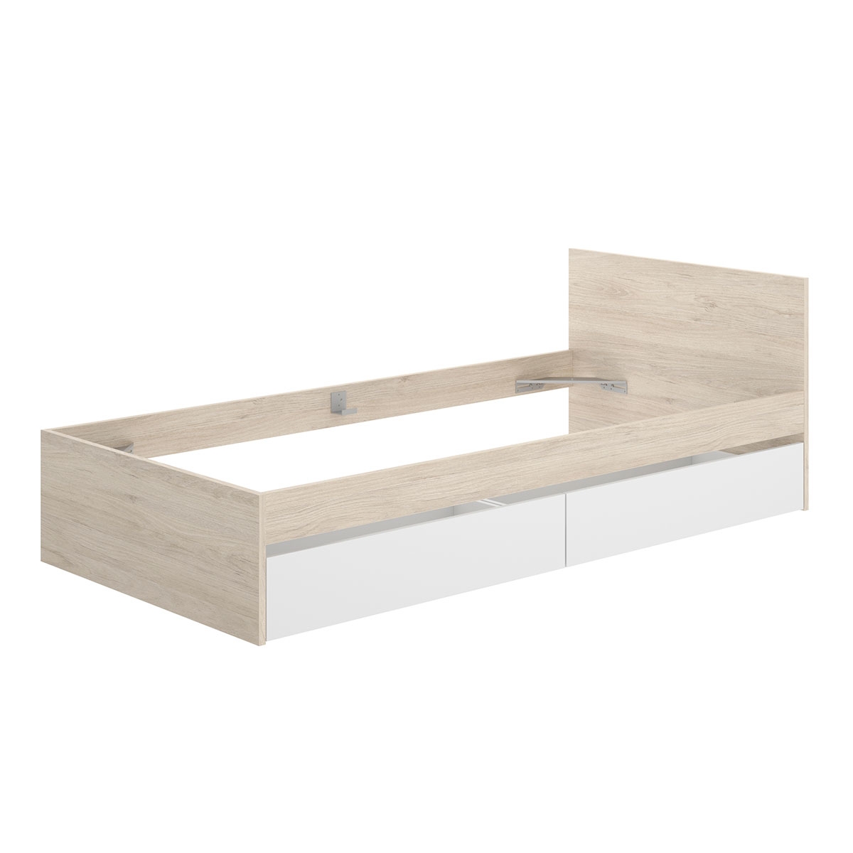 Top Bed 90x190 + 2 Drawers