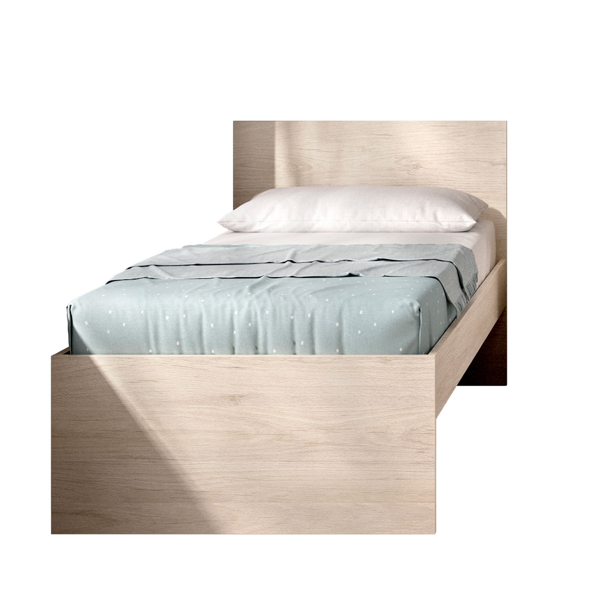 Top Bed 90x190 Natural - 3