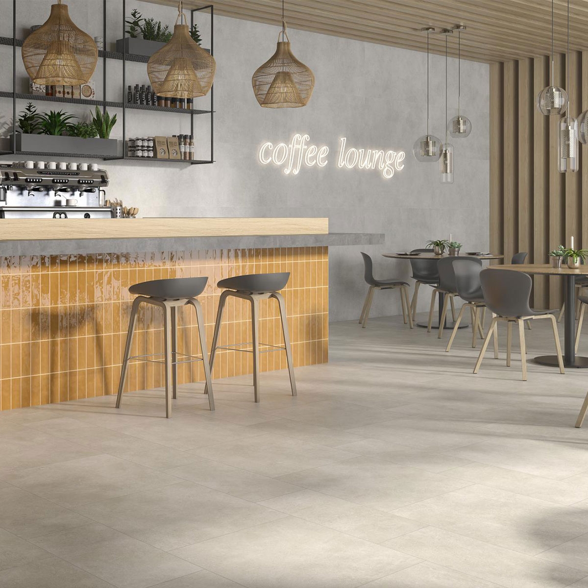 Imitationsbetonboden Vita Gray rutschfest 60x120 (20 mm)