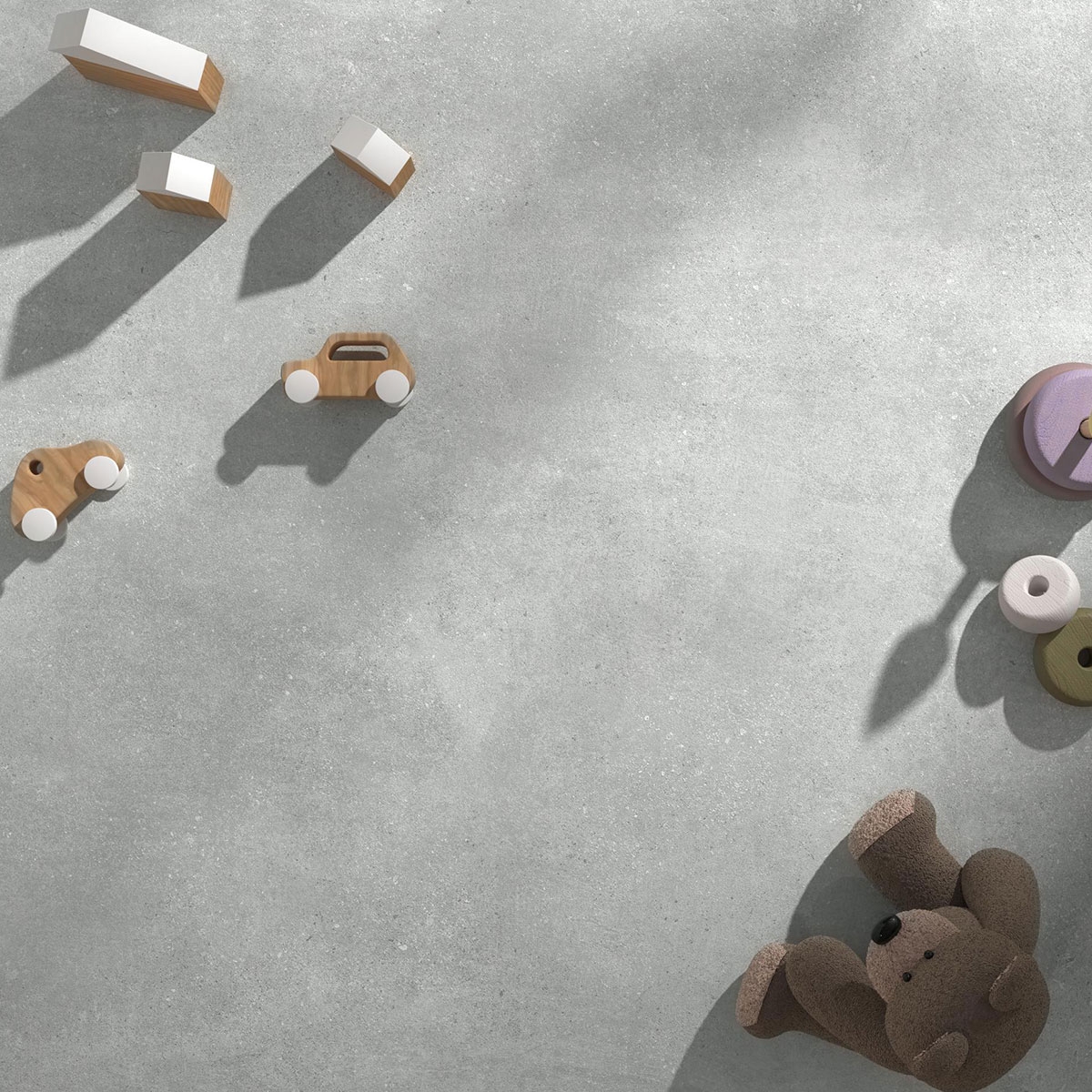 Interior with Vita Grey Non-slip flooring 60x120 (20mm)