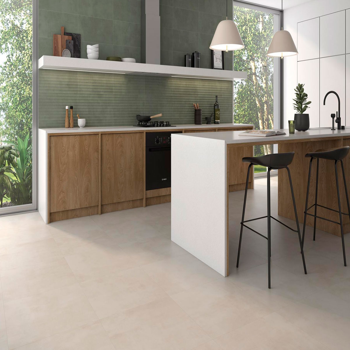 Eleganza Saggio 30x60 Cozinha com Revestimento