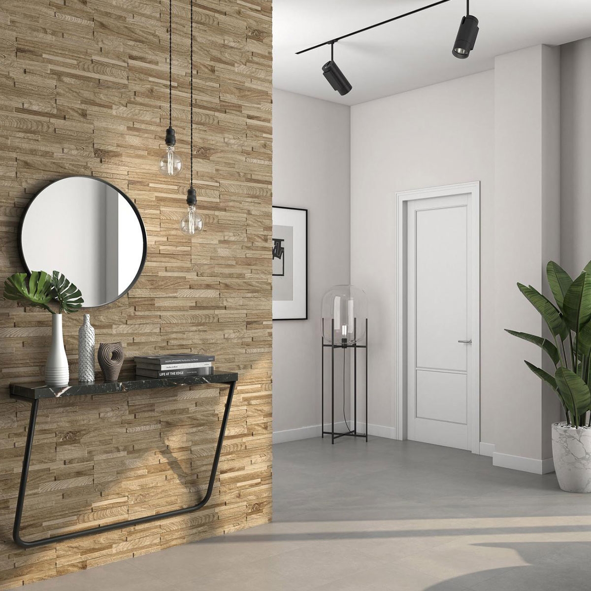 Interior con revestimiento Eos Beige 17x52