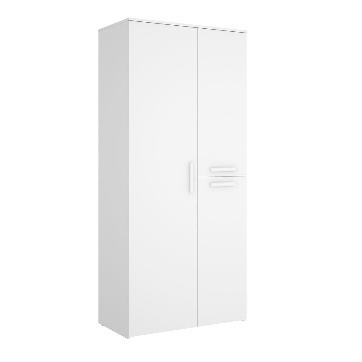 Leka 3 Door White Wardrobe
