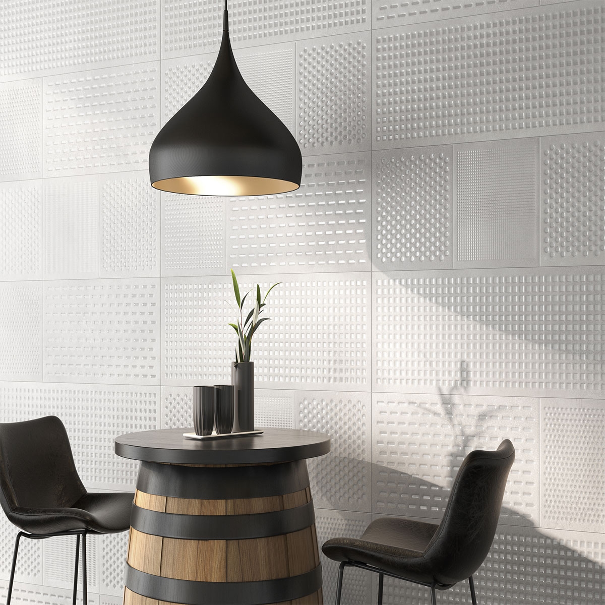 Interior con revestimiento Gravity Lancer Nickel 30x90 (Caja 1.35m2)