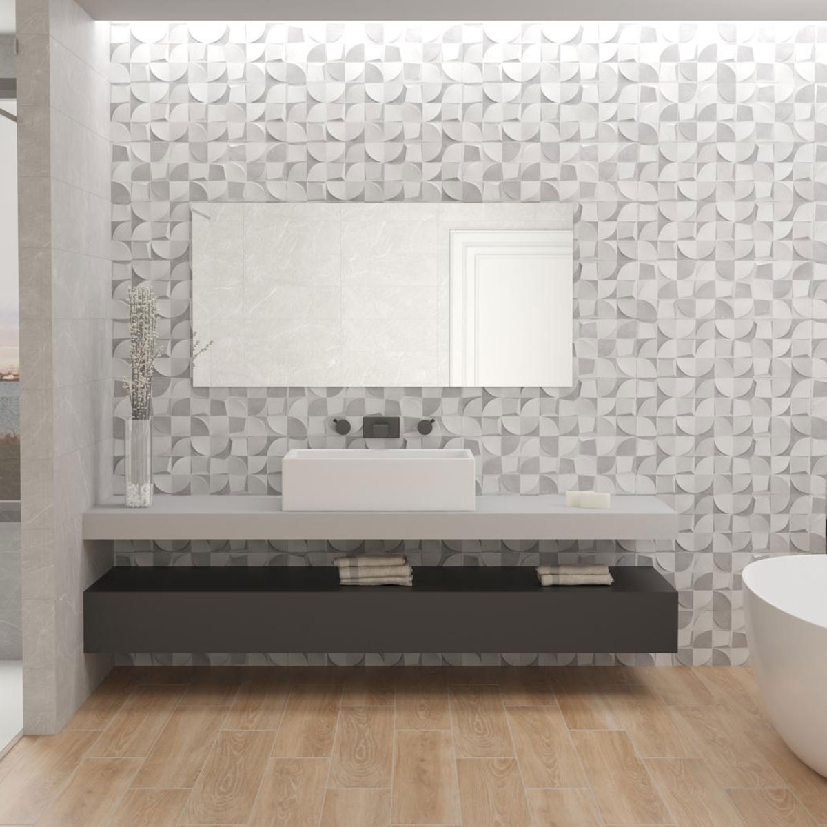 Interior with ES Nera Oak flooring 20x120 (Box 1.68m2)