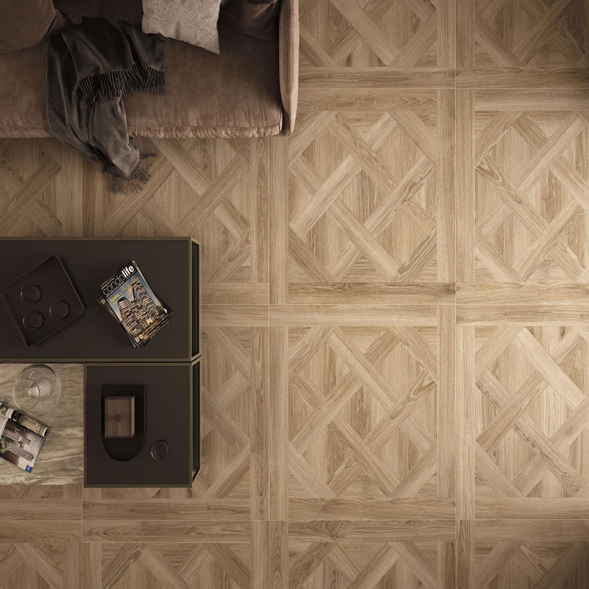 Interior with CR Inza Almond flooring 120x120