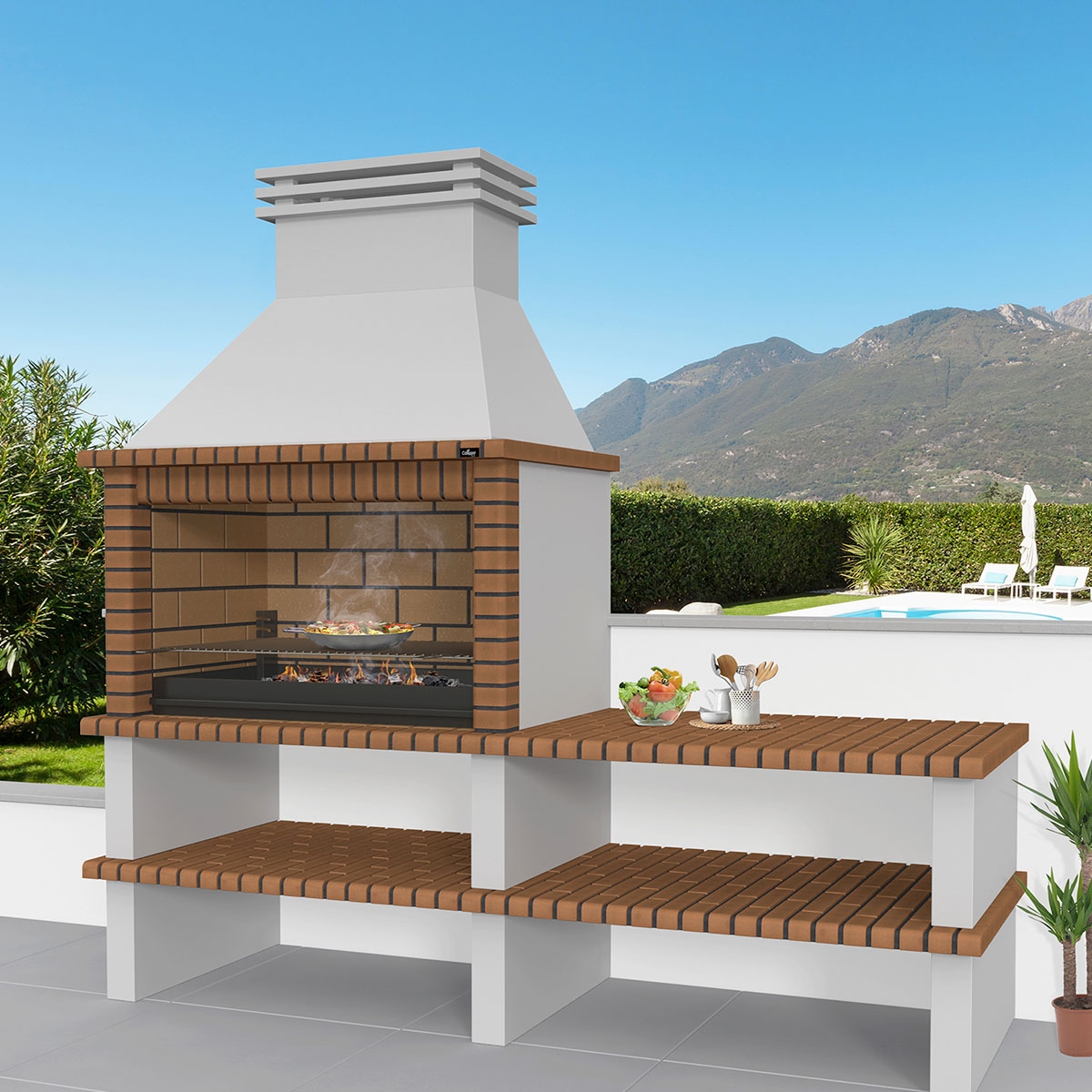 Ambiance with Barbecue with Countertop Nisa Templar-Brown