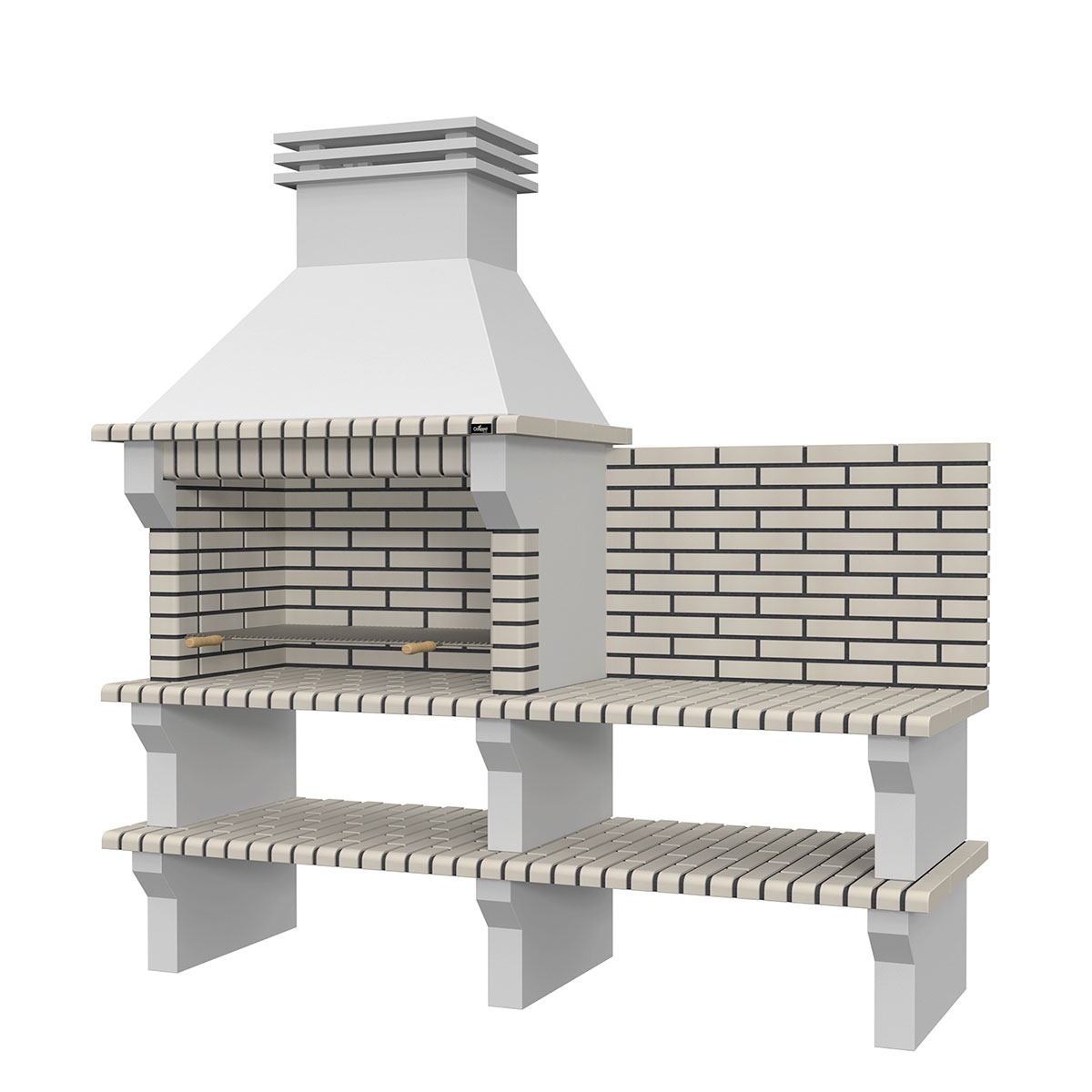 with Viana White countertop