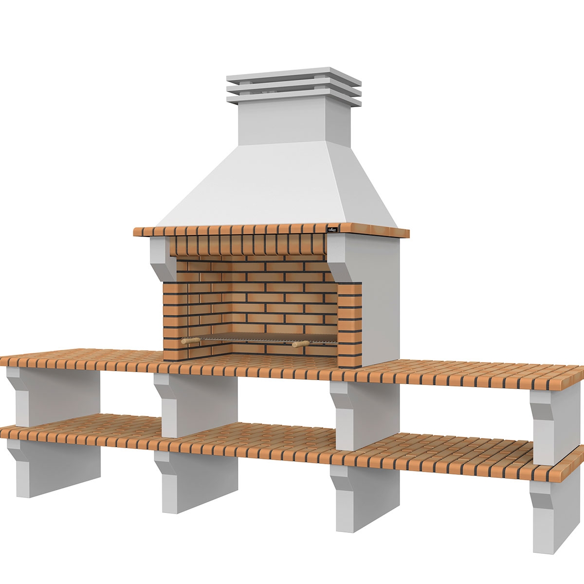 com 2 bancadas Viana Amarillo