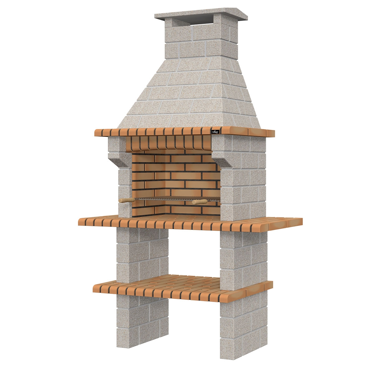 mit Mini-Arbeitsplatten Braga Yellow