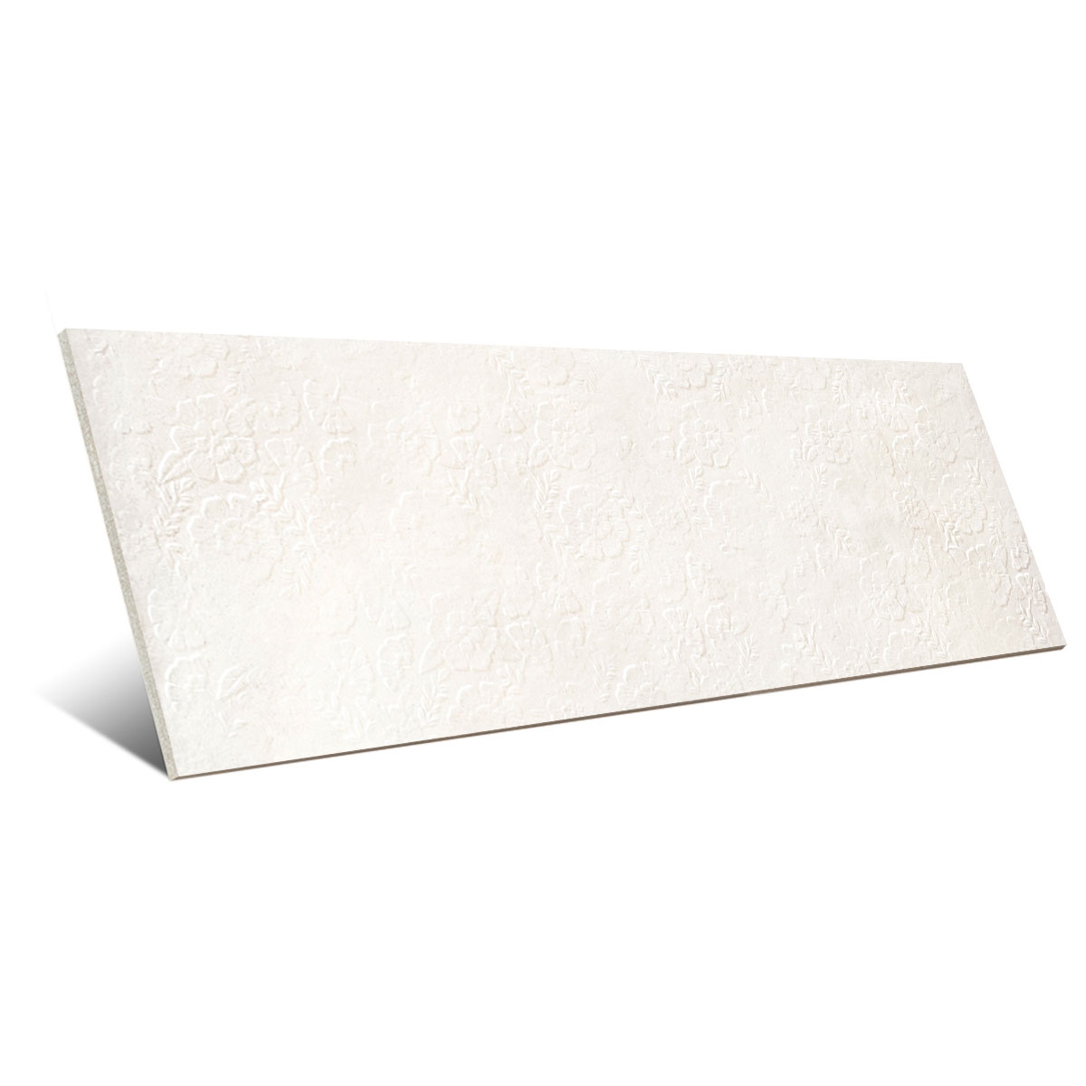 Flor de argila Nova Branco Mate 40x120 (Caixa de 1.92m2)