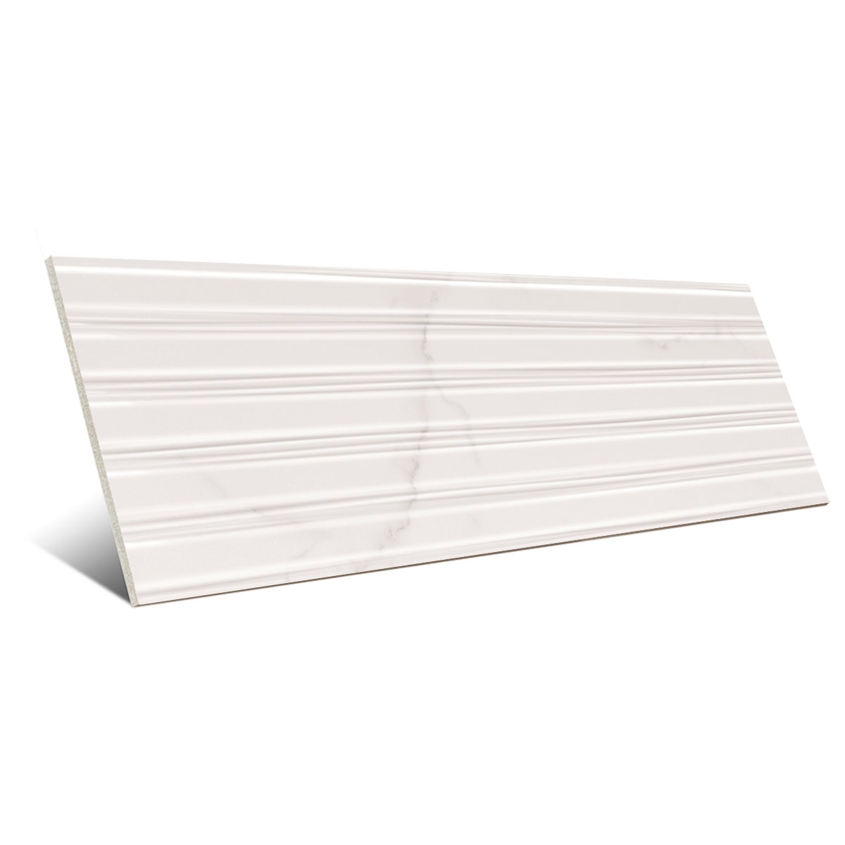 Fontana Exedra White Matte 30x90 (Box 1,08m²)