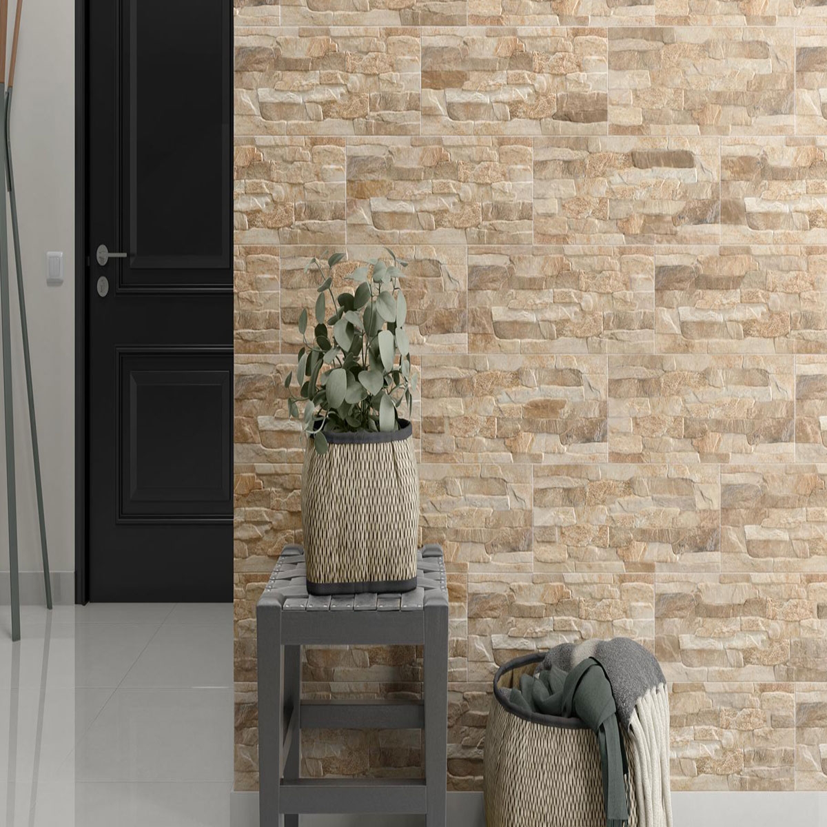 Interior com revestimento AT Titan Arena 17x52