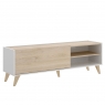Ness White/Natural TV-Unterschrank – 3