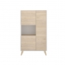 Alto Ness 3 Doors White/Natural Module