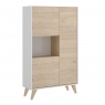 Alto Ness 3 Doors White/Natural Module - 2