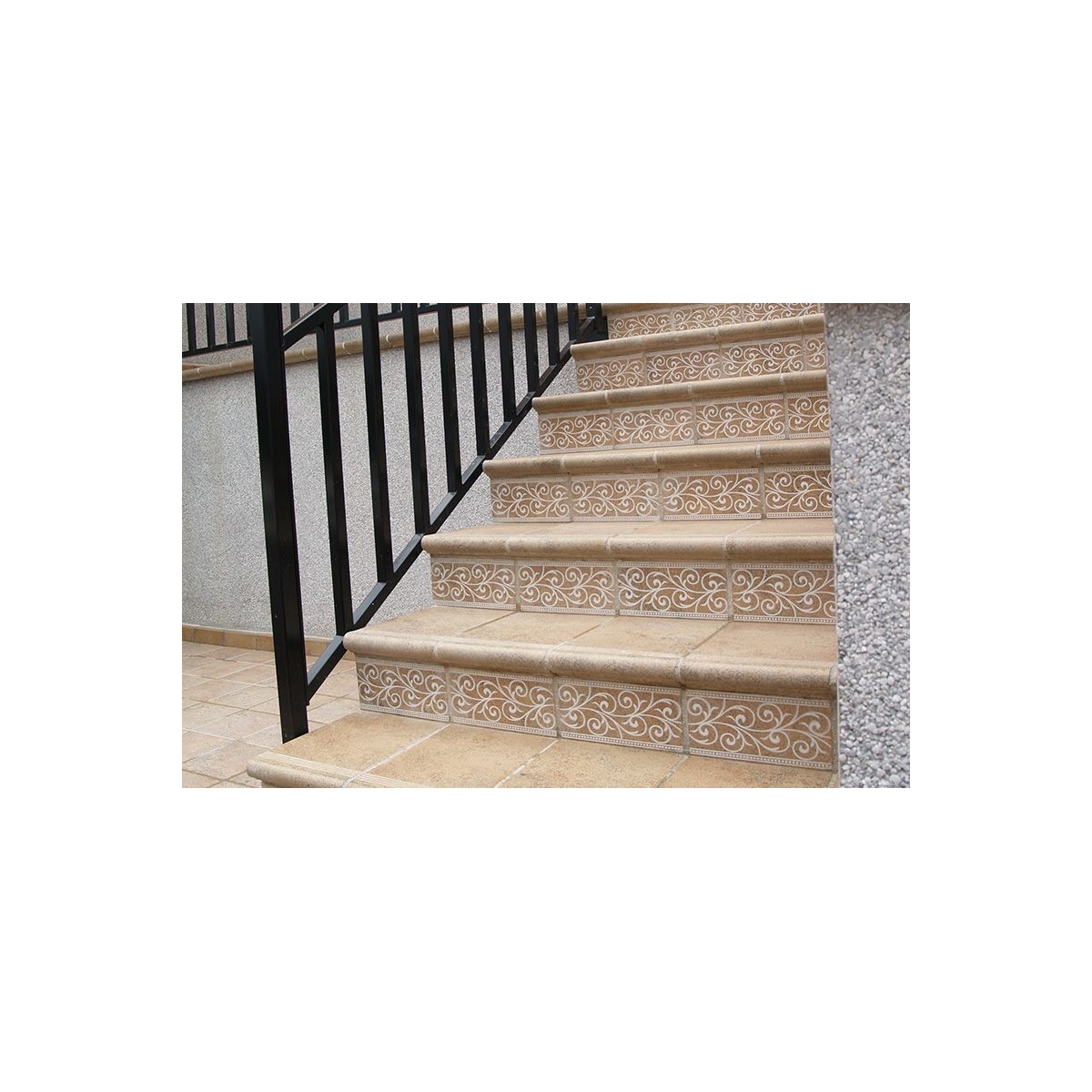 Fiorentino Step 310x330x50 en ligne - Collection Volcano de grès La Mancha au meilleur prix