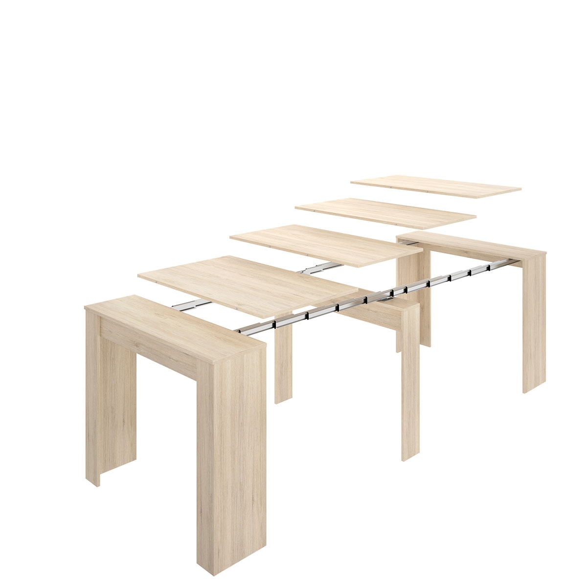 Kiona Natural Table Extensible 77x54-239x90 -2