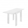 Mesa Auxiliar Bok Blanco 77-79x67.1-134.2x67.1 -2