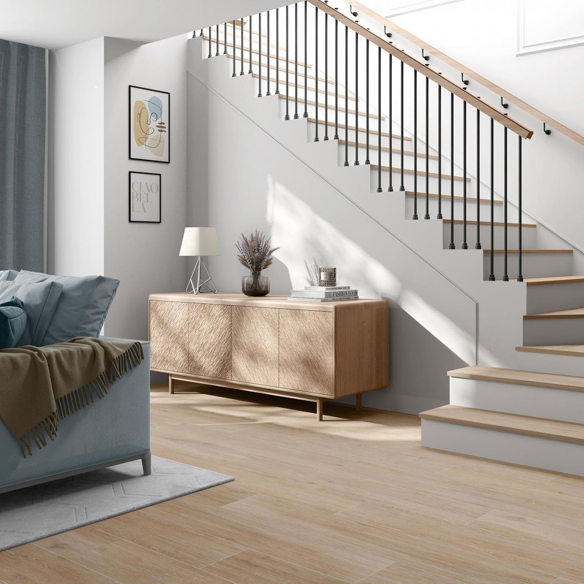 Quarto com piso AT. Viggo Bordo 20x120