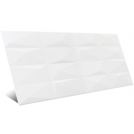 AT Muren Relieve Blanco Brillo 36x80 (Caja 1.15 m2)