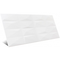 AT Muren Relief Blanc Brillant 36x80 (Boîte 1.15 m2)