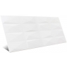 AT Muren Relieve Blanco Brillo 36x80 (Caja 1.15 m2)