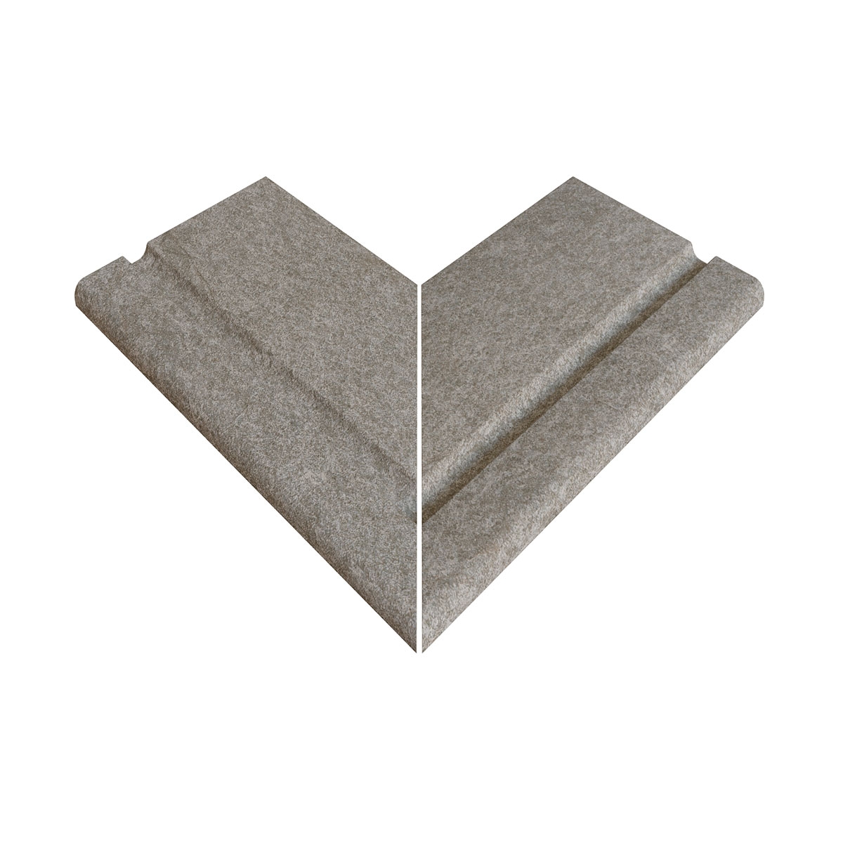 Angle extérieur 665 Serena Nero 62.6x62.6x2.6 (Prix par pièce)