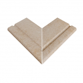 Angle extérieur 665 Serena Ocra 62.6x62.6x2.6 (Prix par pièce)