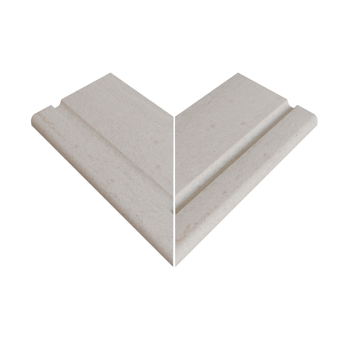 Angle extérieur 665 Serena Bianco 62.6x62.6x2.6 (Prix par pièce)