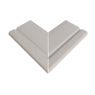 Exterior Corner 665 Serena Bianco 62.6x62.6x2.6 (Price per piece)