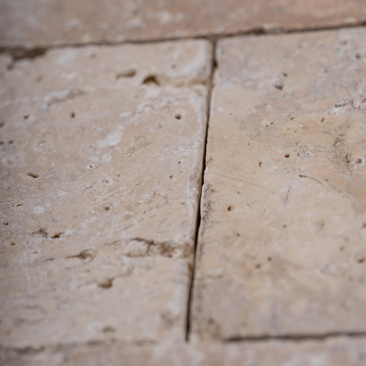 Detalhe plano das peças de pedra natural mini opus