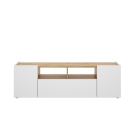 Isola White+Nordic TV Stand 43.8x141.7x34.7