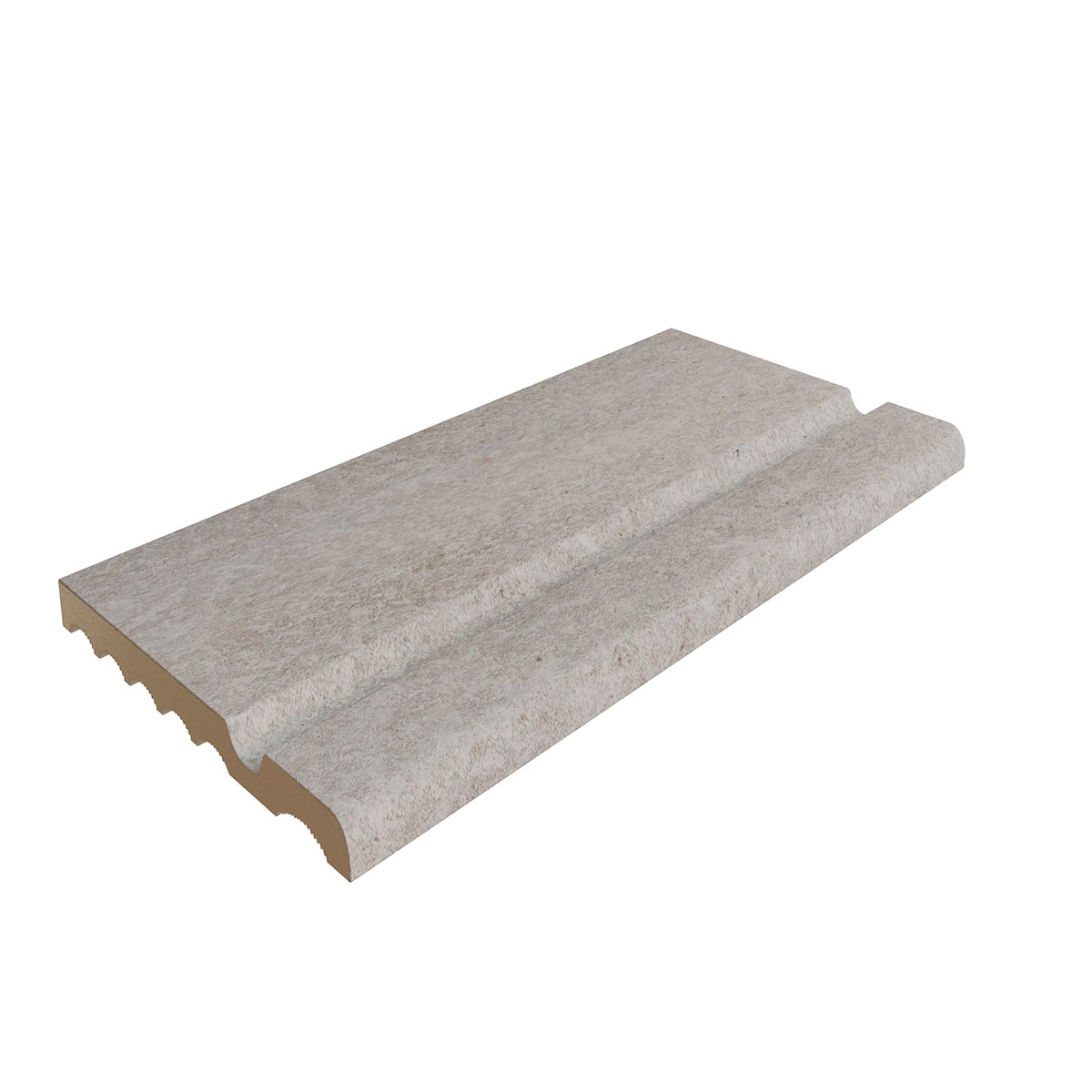 Serena Grigio Piscina Desbordante Con Rejilla 647 62,6x31x2,6 (Precio por pieza)