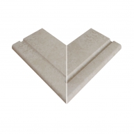 Canto exterior 665 Pietro Branco 62.6x62.6x2.6 (Caixa 1 peça)