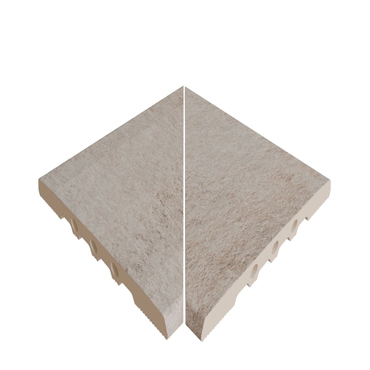 Rejilla Flex 245EF Serena Grigio 26,6x26,6x2,2 (Precio por pieza)