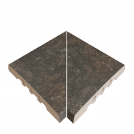 Flex 245EF Pietro Dark Grille 26.6x26.6x2.2 (Caixa 4 peças)