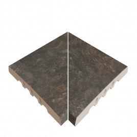 Rejilla Flex 245EF Pietro Dark 26,6x26,6x2,2 (Caja 4 piezas)