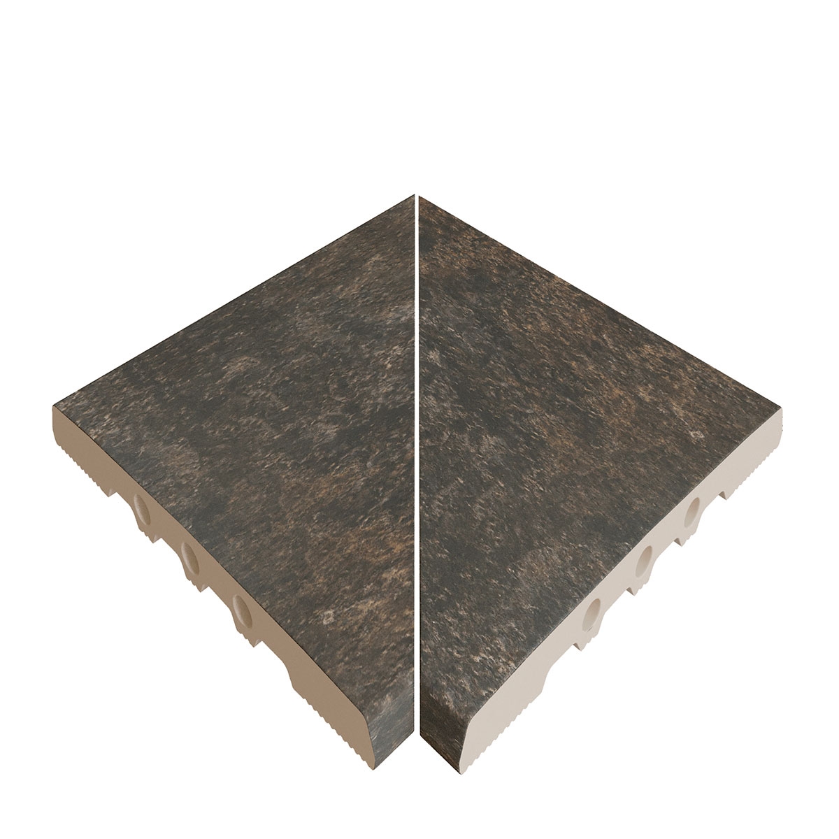 Rejilla Flex 245EF Pietro Dark 26,6x26,6x2,2 (Caja 4 piezas)