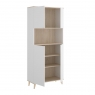 Mueble Auxiliar Wok Blanco/Natural - 3
