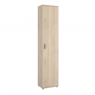 Multipurpose Fit 1 Door Natural Wardrobe