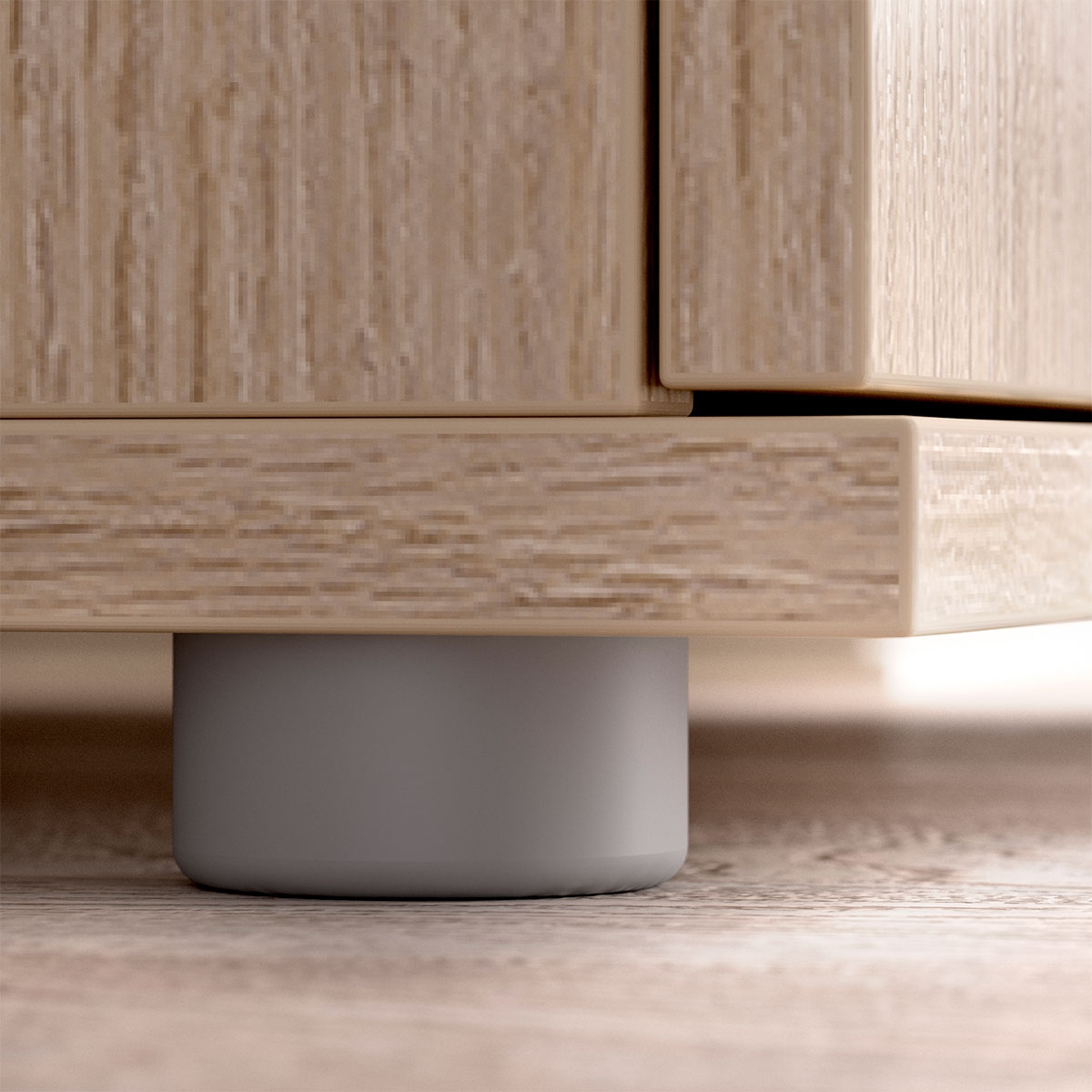 Ambiente con Armario Multiusos Fit 1 Puerta Natural - 2