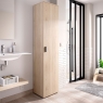 Environnement avec armoire polyvalente Fit 1 Porte naturelle - 3