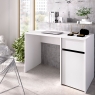 Bali Desk Table Environment 1caj+1p White 74.2x110.3x50.2