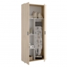 Multipurpose fit 2 portes Balai Armoire Naturel - 2