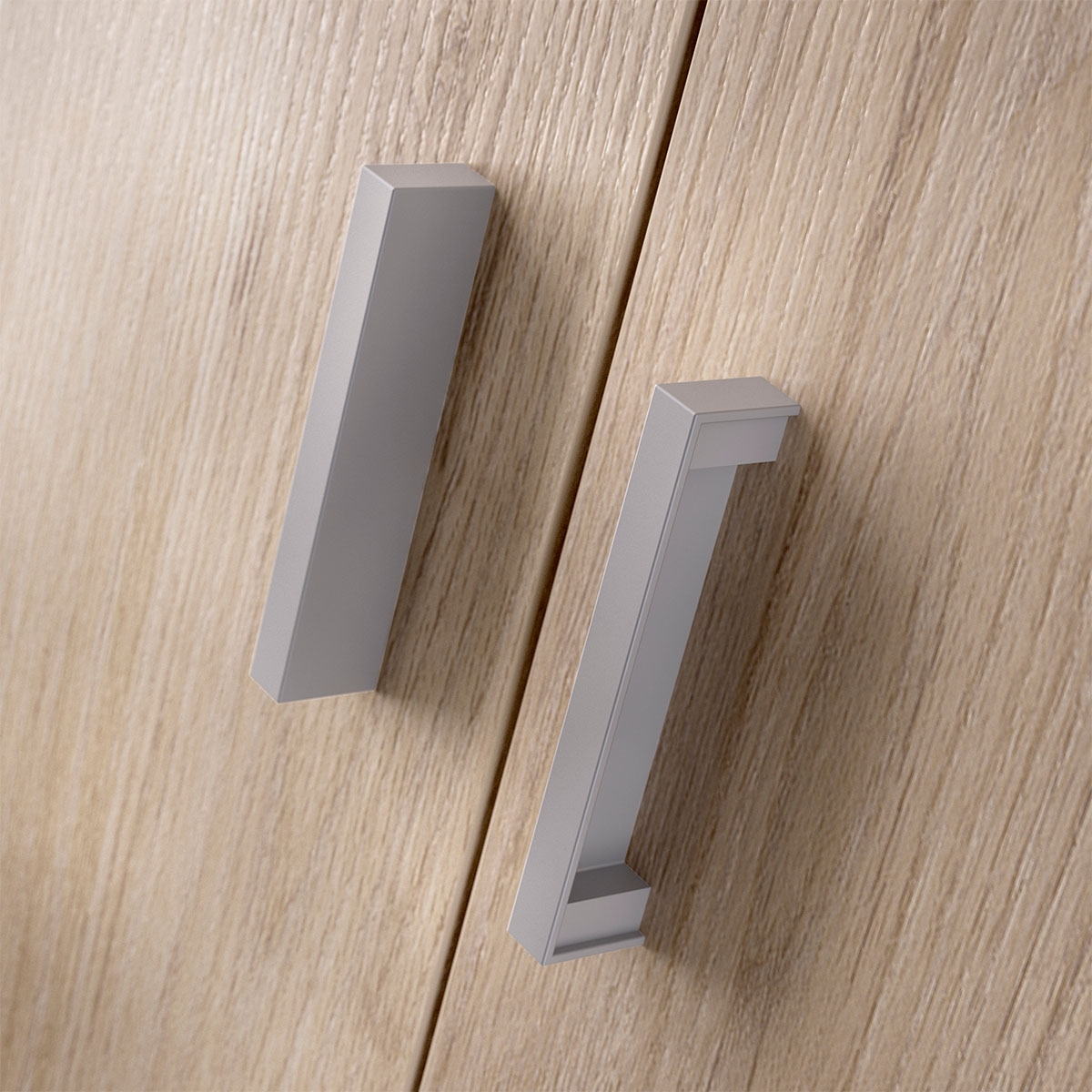Multipurpose Fit 2 portes Balai Placard Naturel - 4